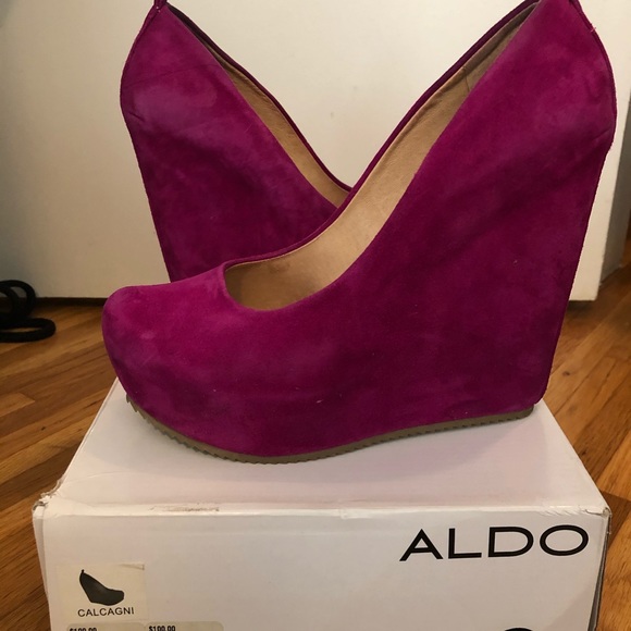 Aldo Shoes - Velvet Wedges